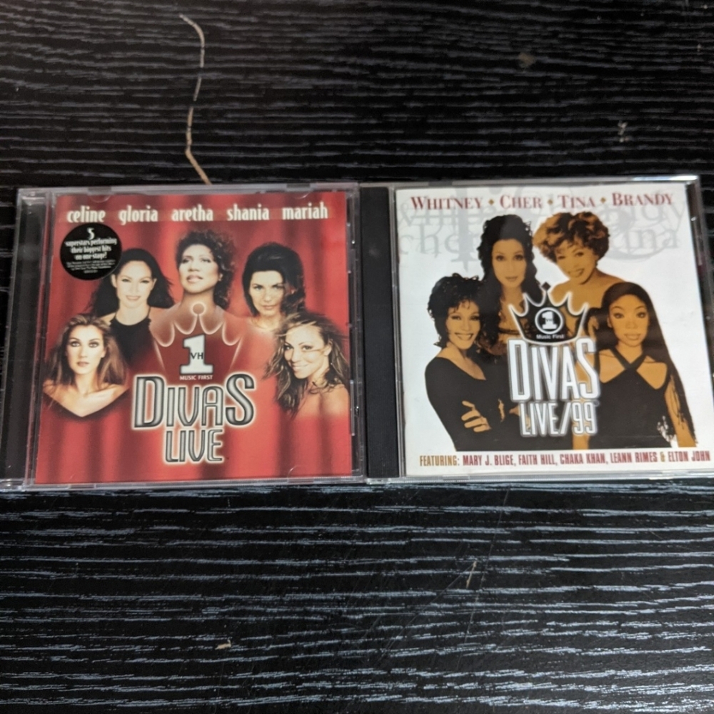 1998 / 1999 Divas Live / Divas Live 99 CDs